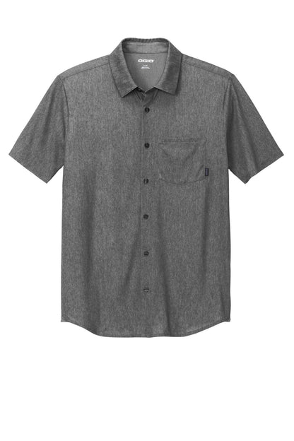 Custom Embroidered OGIO Polos/Knits in Blacktop Heather