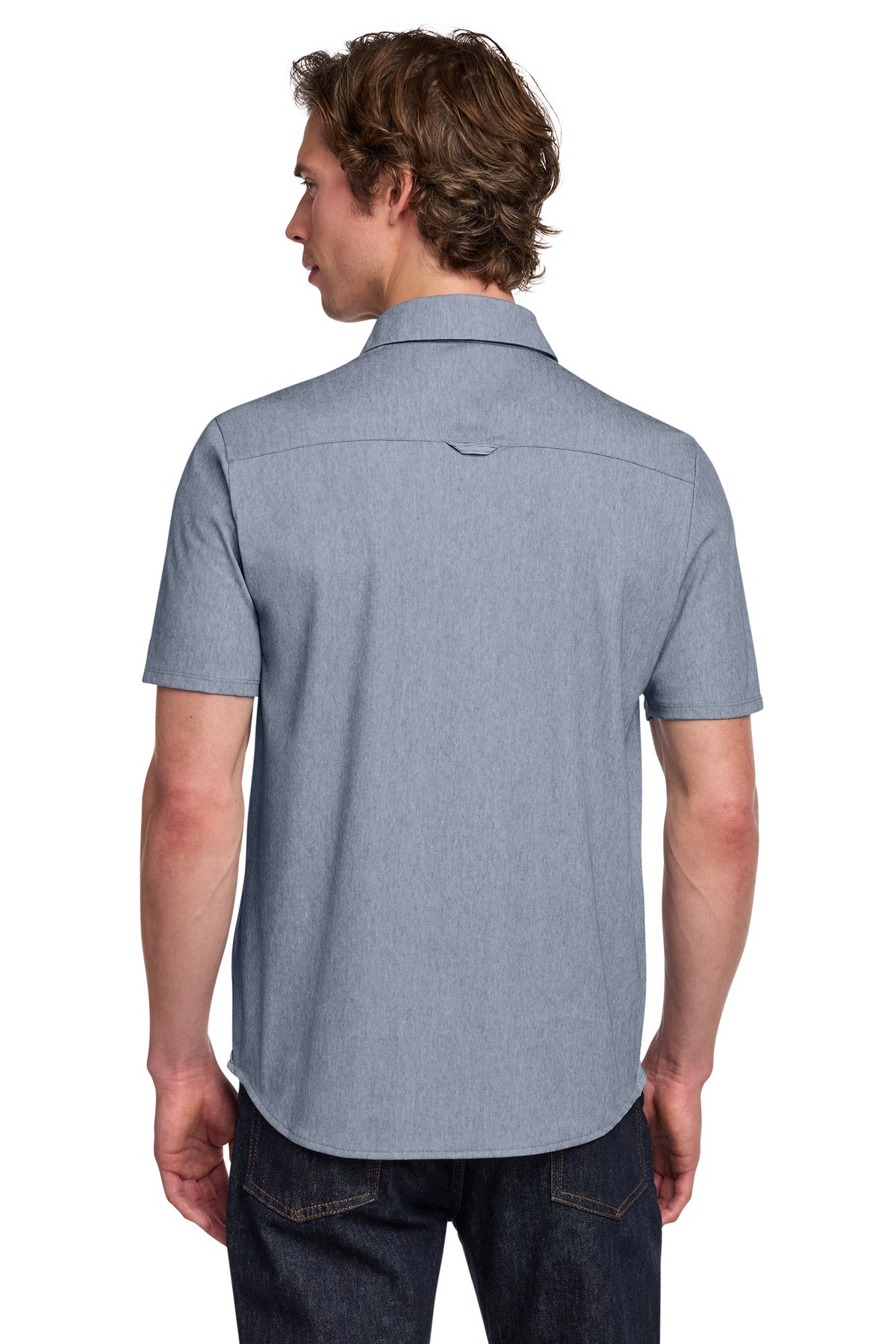 Custom Embroidered OGIO Polos/Knits in Deep Blue Heather