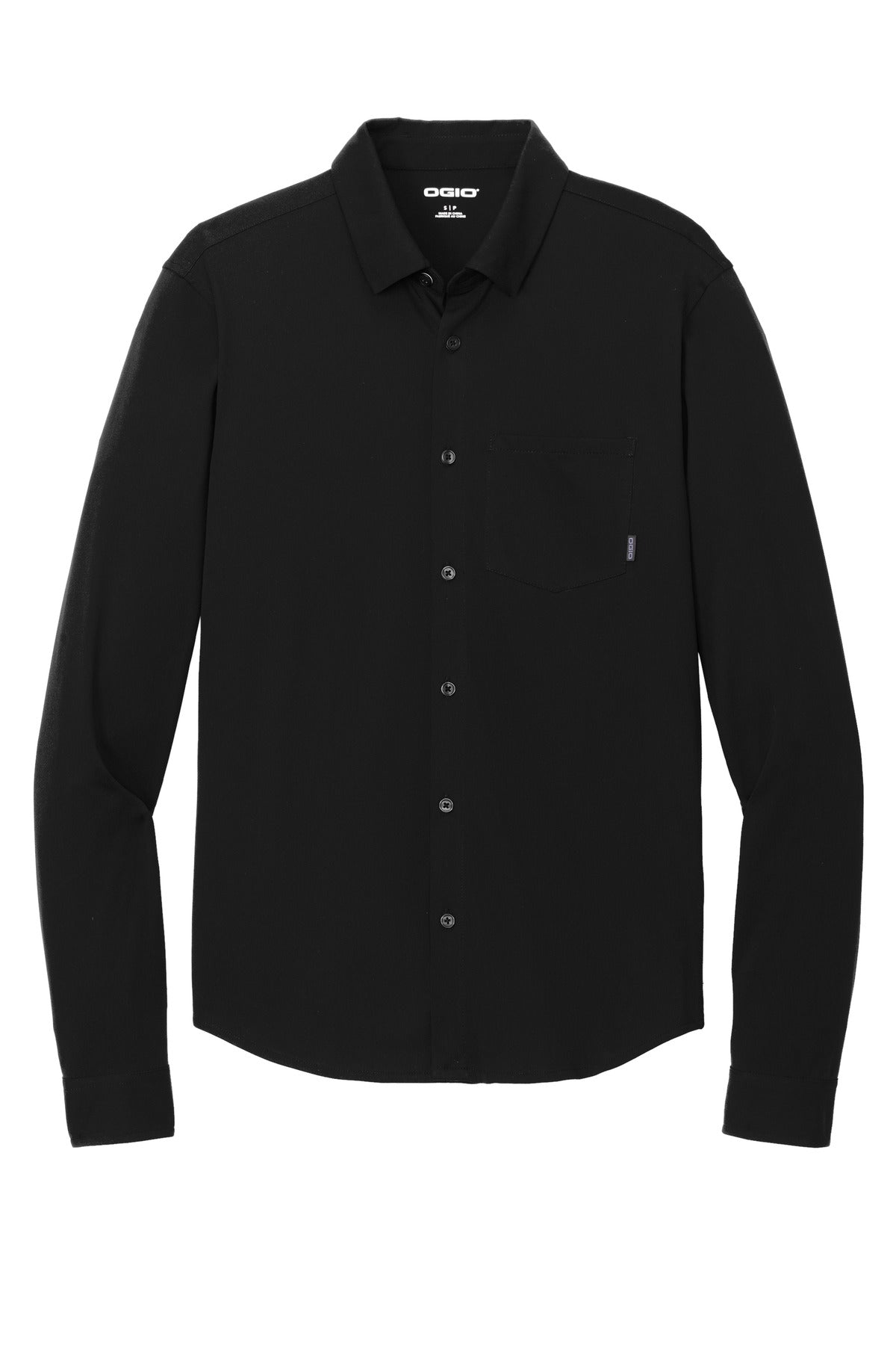 Custom Embroidered OGIO Polos/Knits in Blacktop