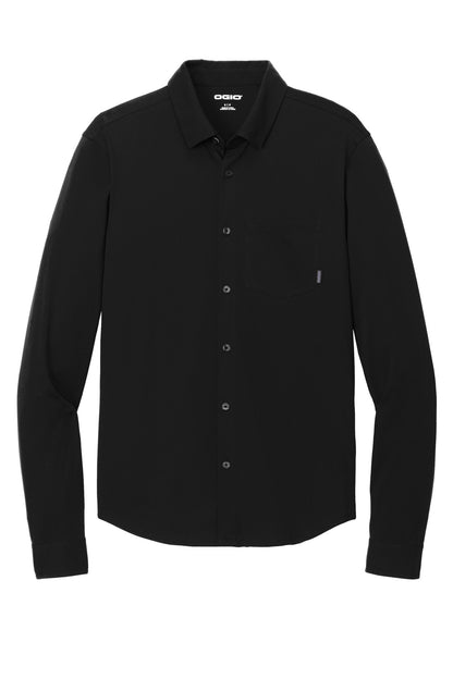 Custom Embroidered OGIO Polos/Knits in Blacktop