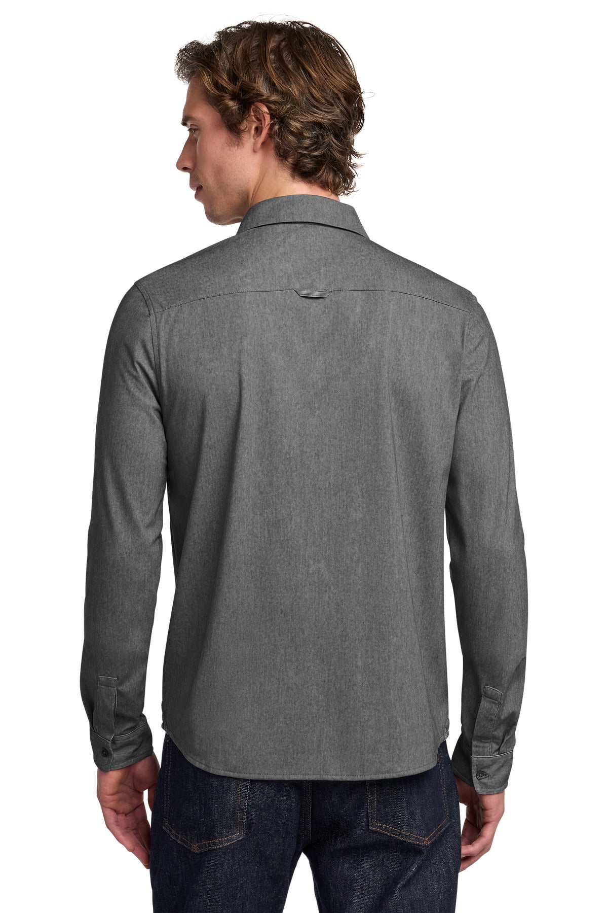 Custom Embroidered OGIO Polos/Knits in Blacktop Heather