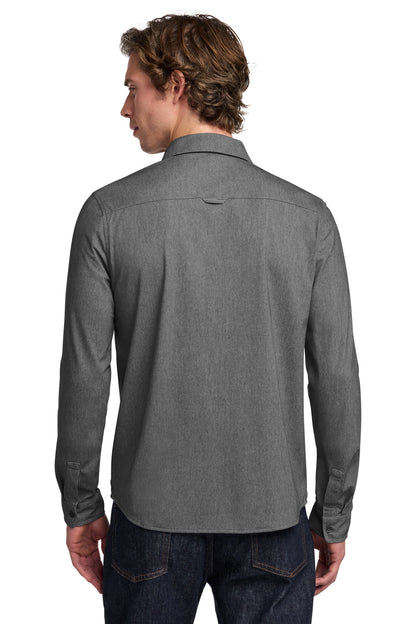 Custom Embroidered OGIO Polos/Knits in Blacktop Heather