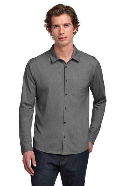 Custom Embroidered OGIO Polos/Knits in Blacktop Heather