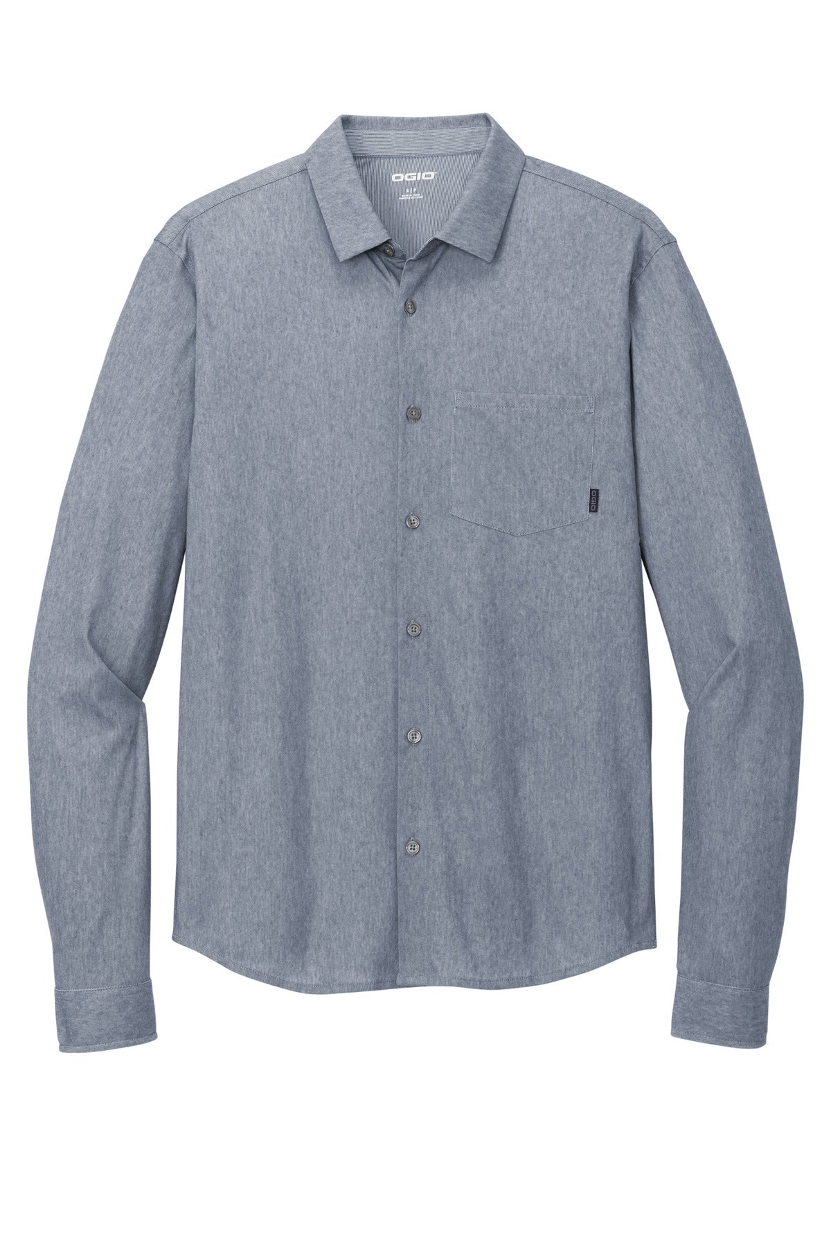 Custom Embroidered OGIO Polos/Knits in Deep Blue Heather