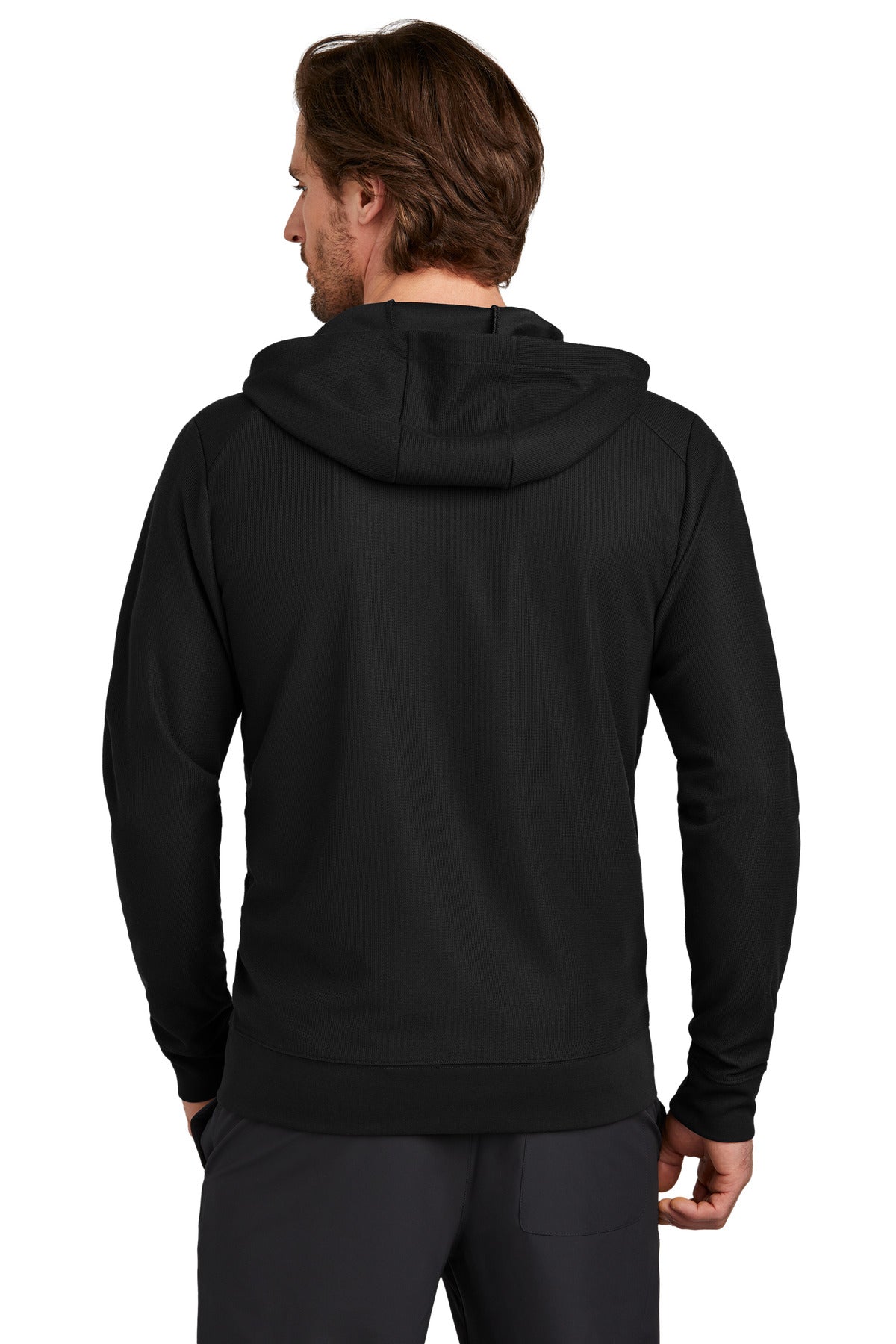 Custom Embroidered OGIO Revive Full-Zip OG162,Blacktop
