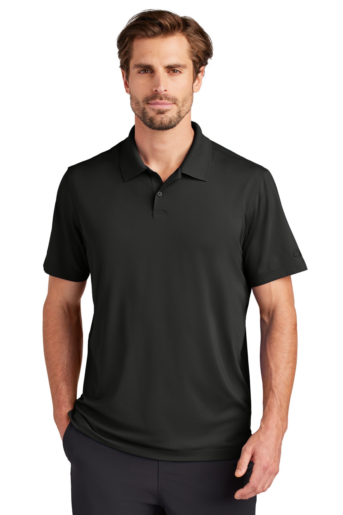 Custom Embroidered OGIO Polos/Knits in Blacktop