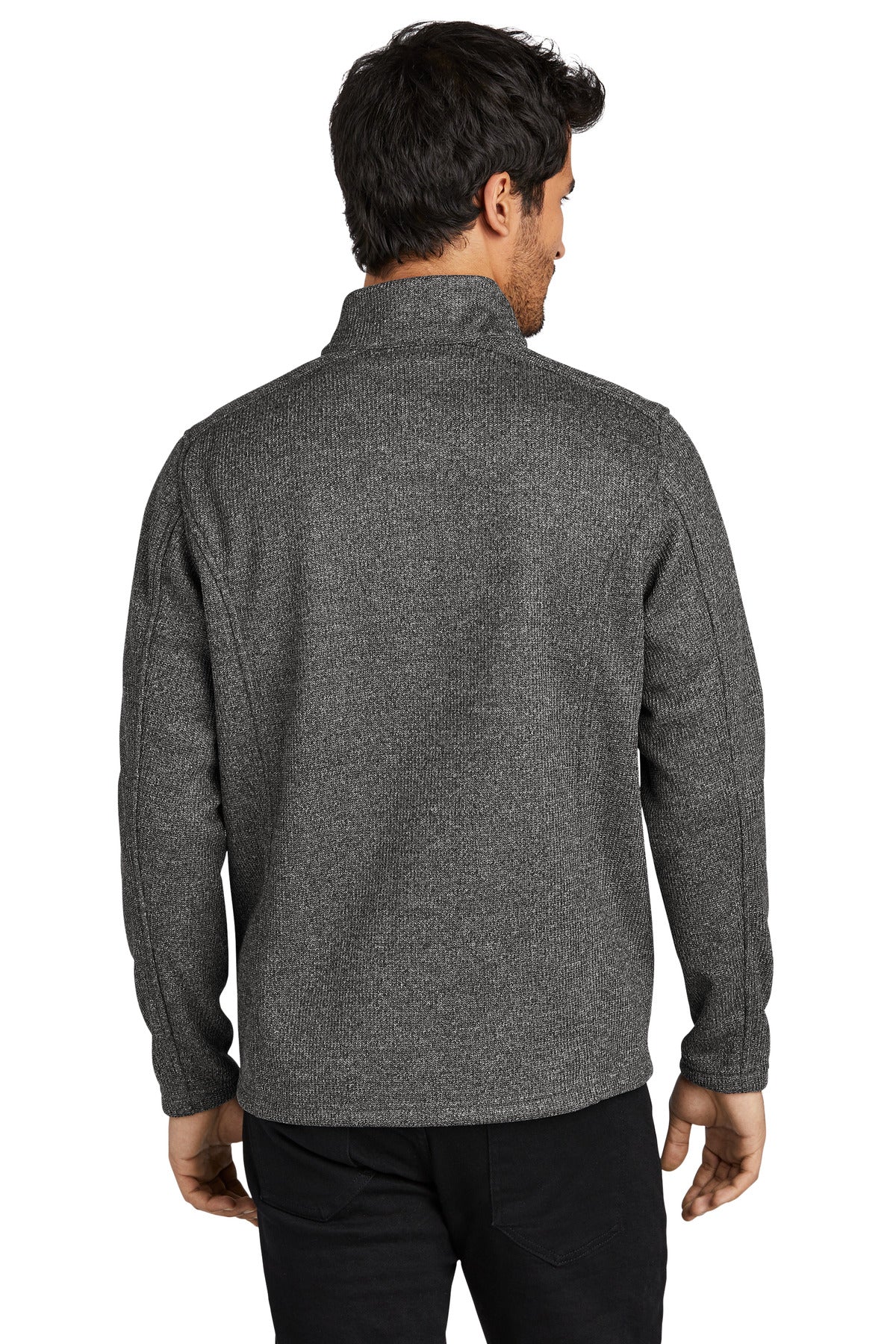 Custom Embroidered OGIO Grit Fleece 1/2-Zip OG729,Diesel Grey Heather