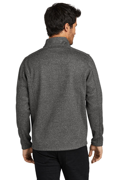 Custom Embroidered OGIO Grit Fleece 1/2-Zip OG729,Diesel Grey Heather