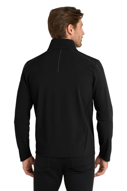Custom Embroidered OGIO Commuter Full-Zip Soft Shell OG755,Blacktop
