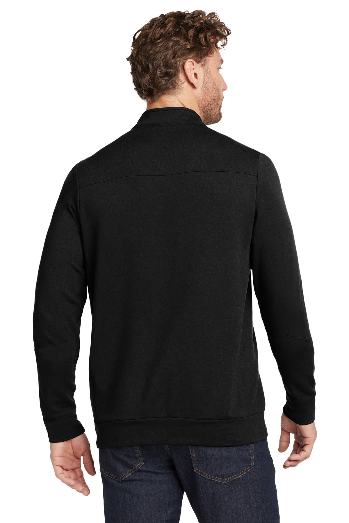 Custom Embroidered OGIO  Luuma 1/2-Zip Fleece. OG813,Blacktop