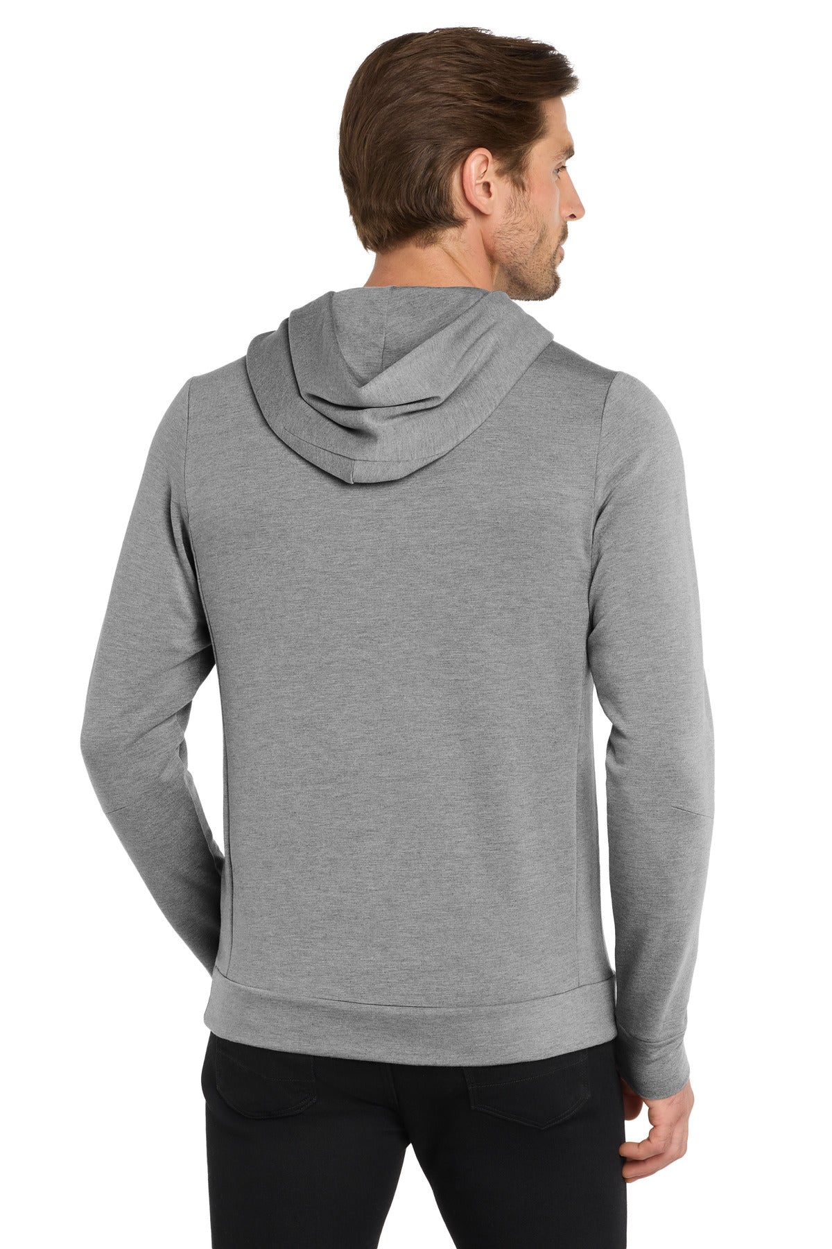 Custom Embroidered OGIO Luuma Hoodie OG814,Petrol Grey Heather