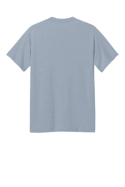 Custom Embroidered Port & Co T-Shirts  in Athletic Heather