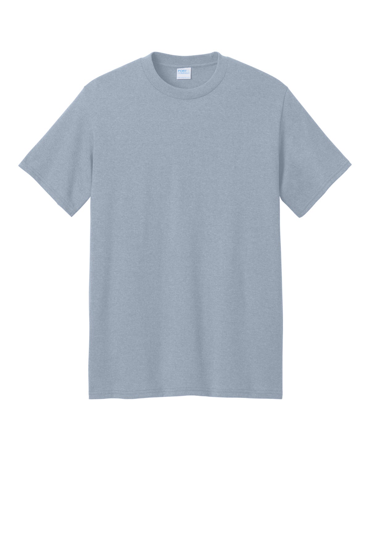 Custom Embroidered Port & Co T-Shirts  in Athletic Heather