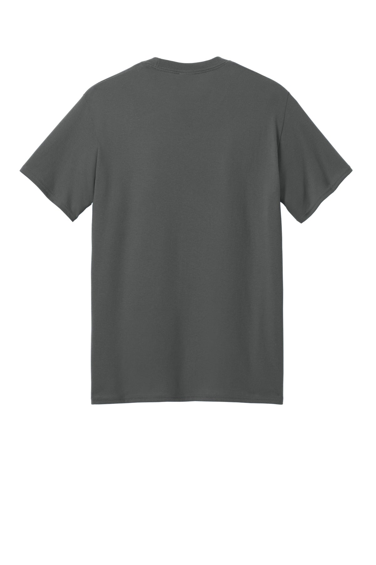 Custom Embroidered Port & Co T-Shirts  in Charcoal