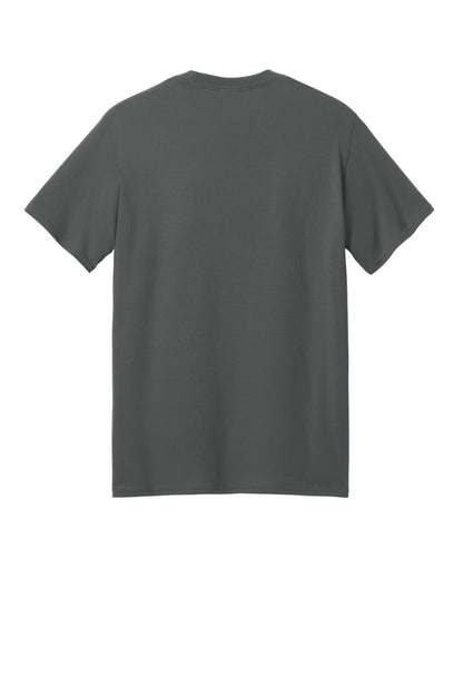 Custom Embroidered Port & Co T-Shirts  in Charcoal