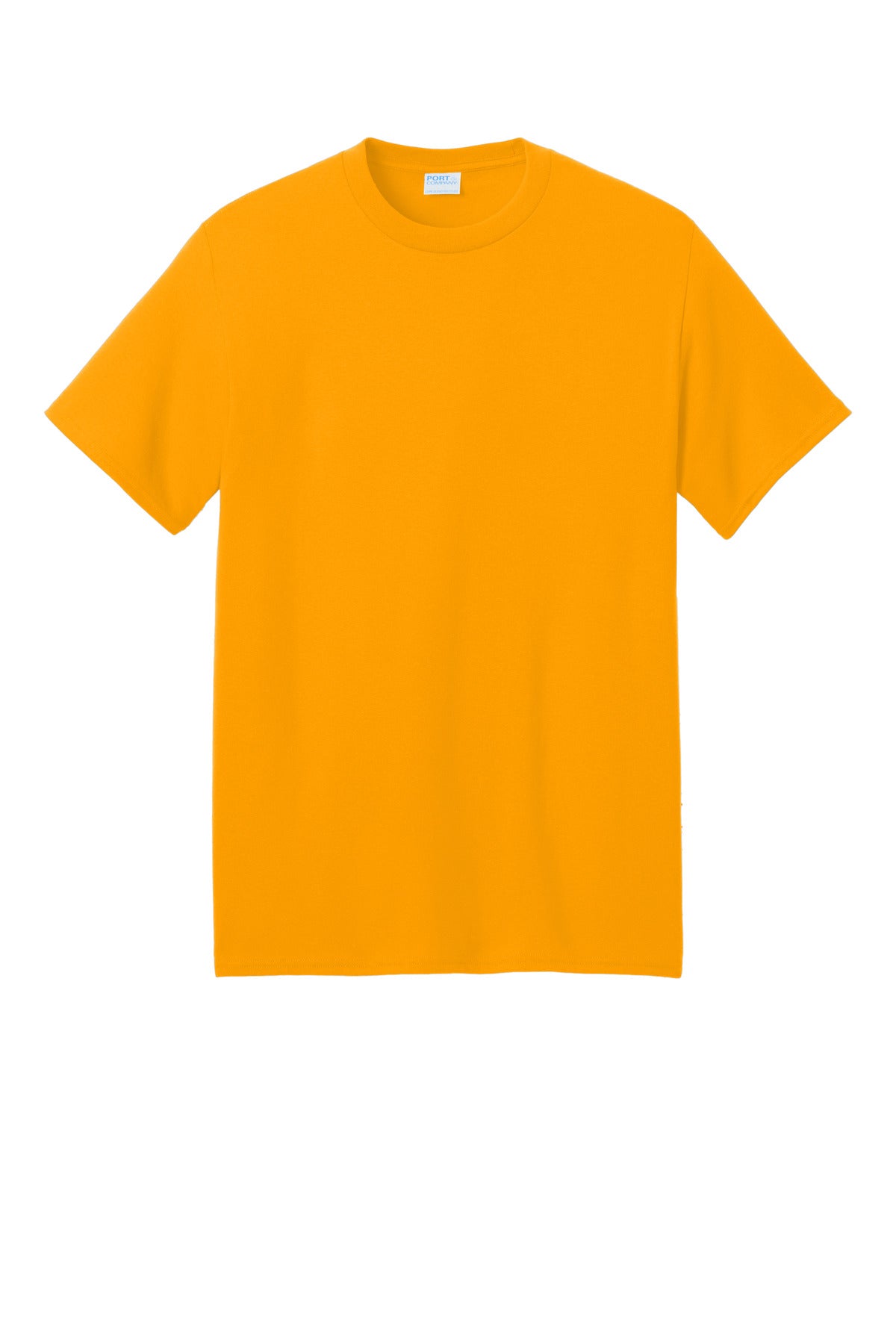 Custom Embroidered Port & Co T-Shirts  in Gold