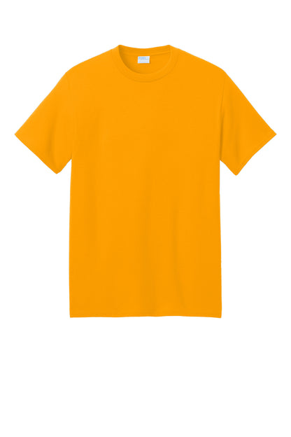 Custom Embroidered Port & Co T-Shirts  in Gold