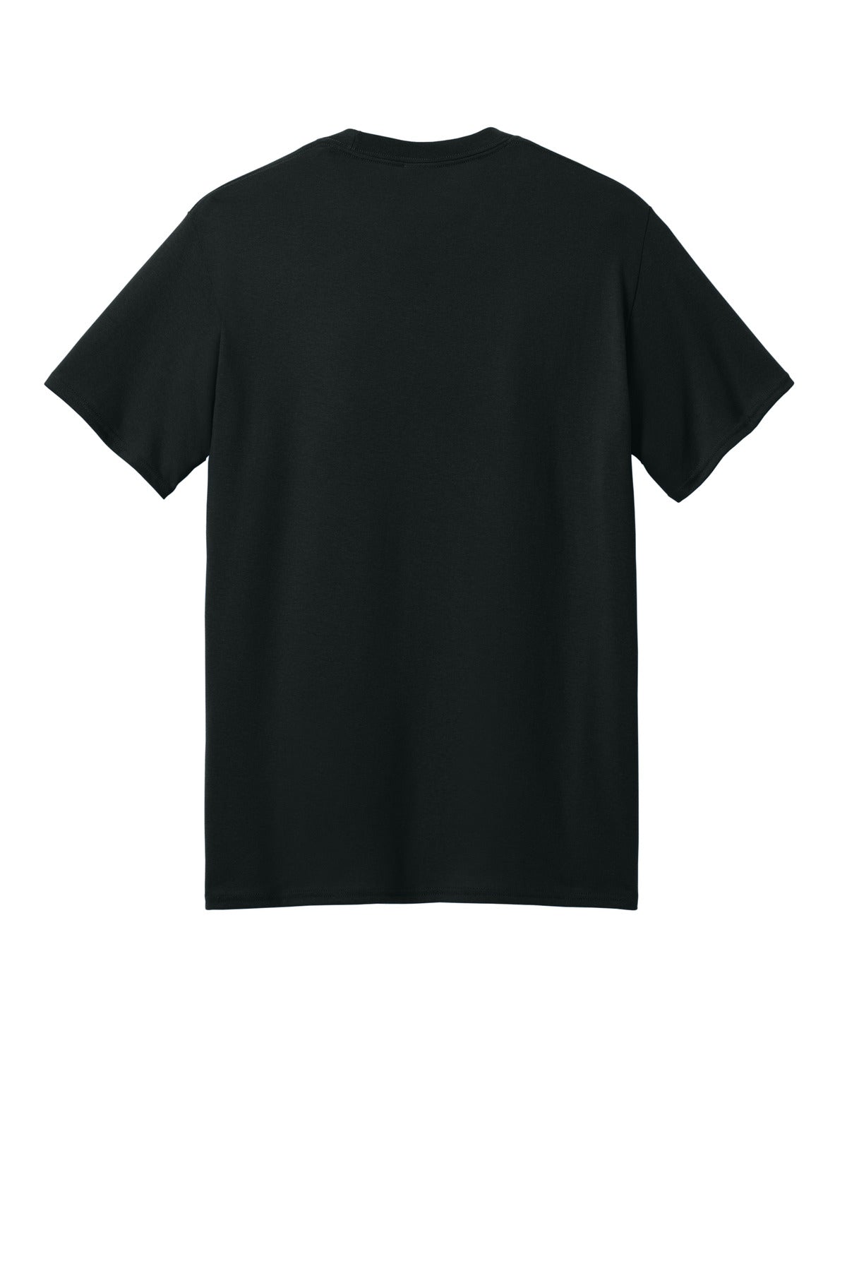 Custom Embroidered Port & Co T-Shirts  in Jet Black