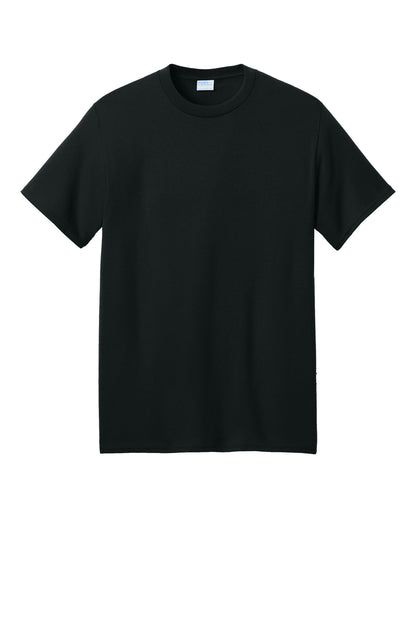 Custom Embroidered Port & Co T-Shirts  in Jet Black