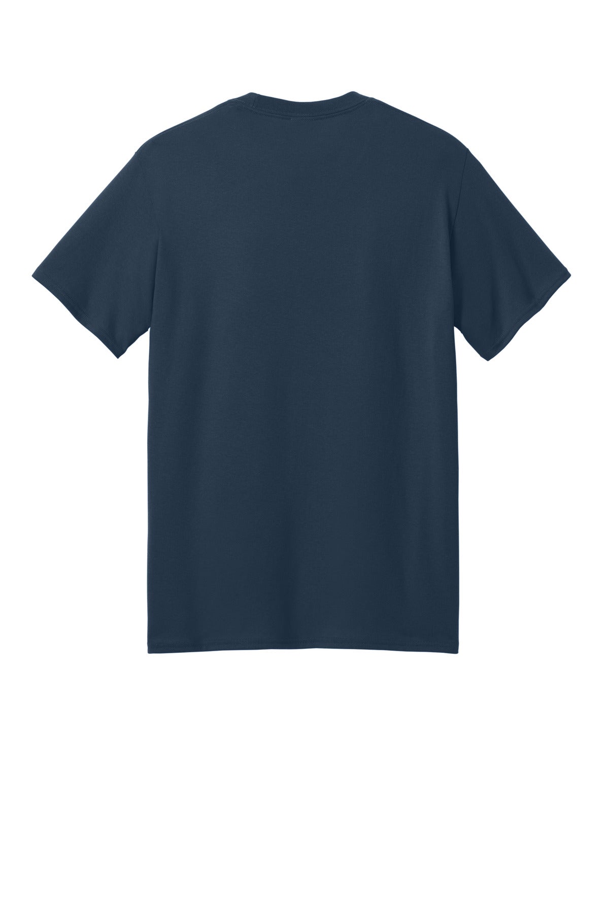 Custom Embroidered Port & Co T-Shirts  in Navy