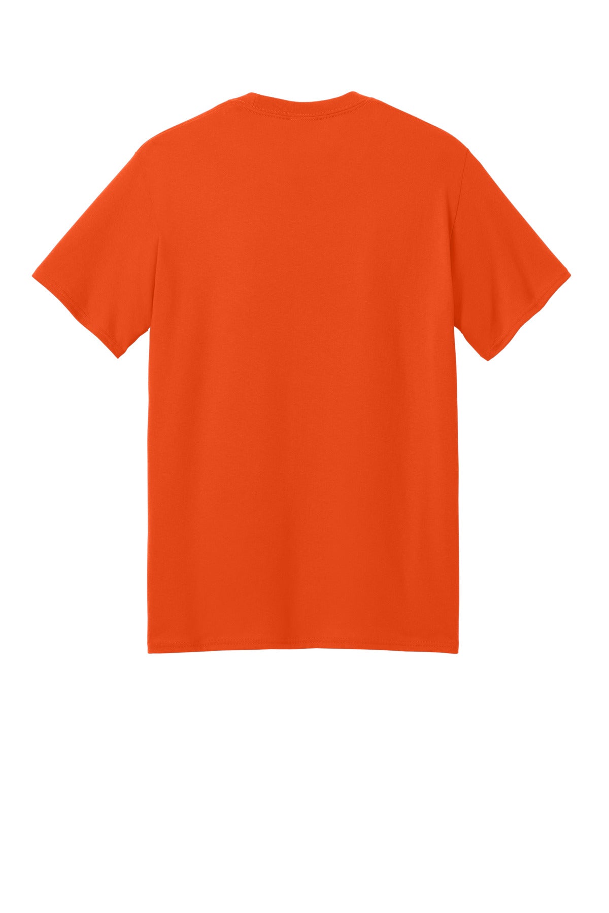 Custom Embroidered Port & Co T-Shirts  in Orange