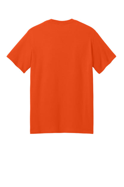 Custom Embroidered Port & Co T-Shirts  in Orange