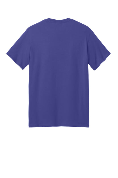 Custom Embroidered Port & Co T-Shirts  in Purple