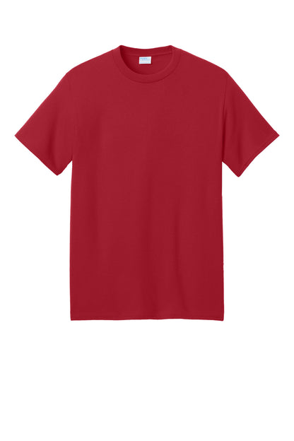 Custom Embroidered Port & Co T-Shirts  in Red