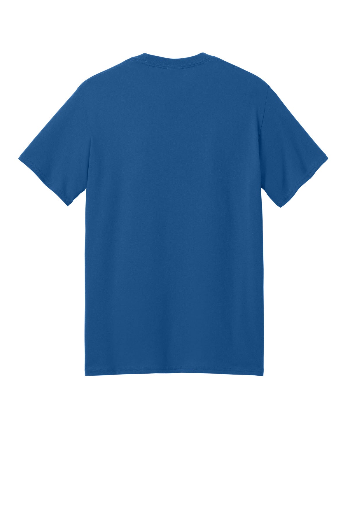 Custom Embroidered Port & Co T-Shirts  in True Royal