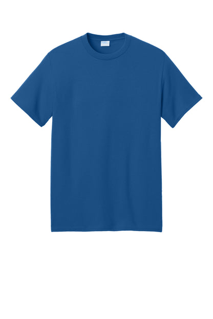 Custom Embroidered Port & Co T-Shirts  in True Royal