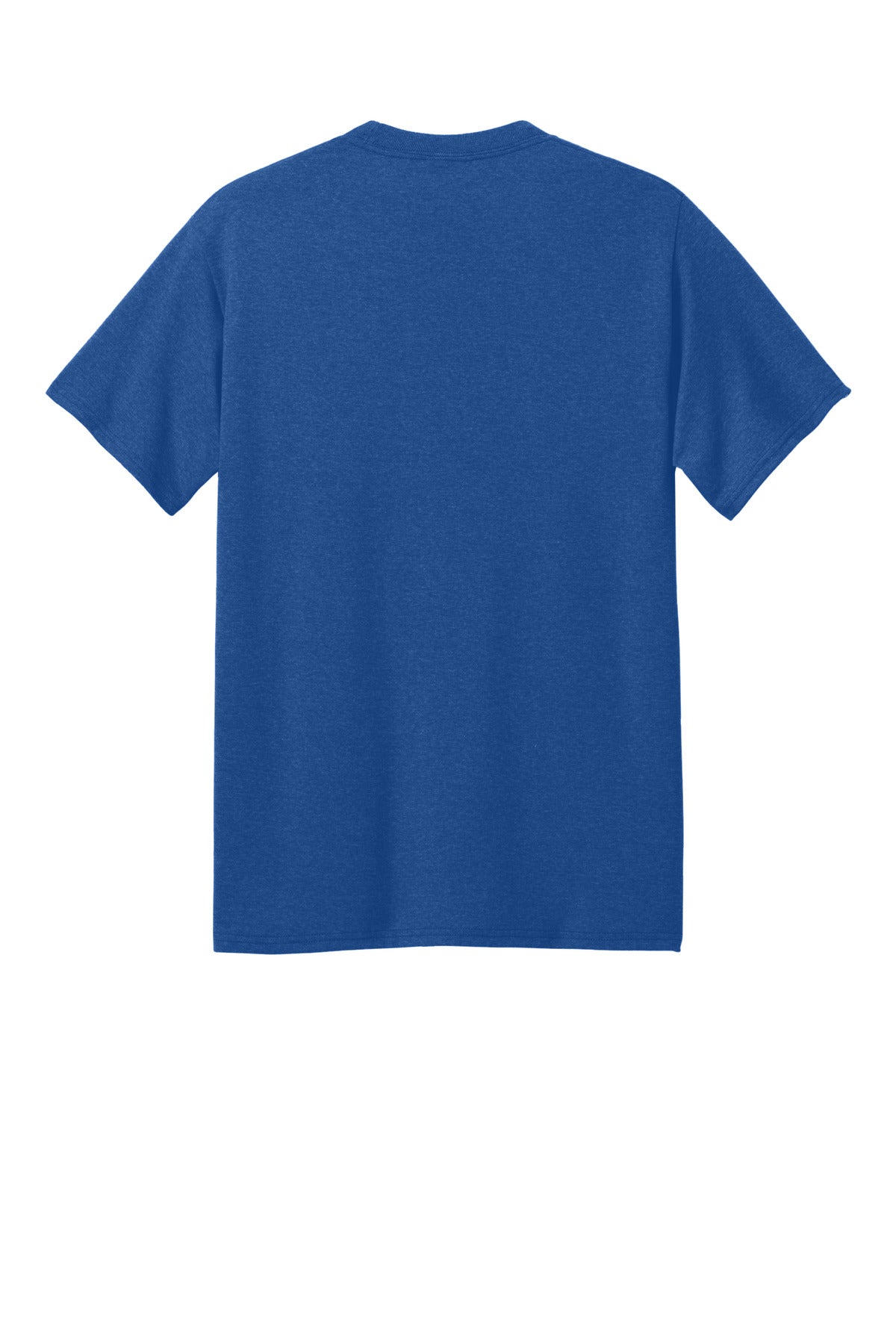 Custom Embroidered Port & Co T-Shirts  in True Royal Heather