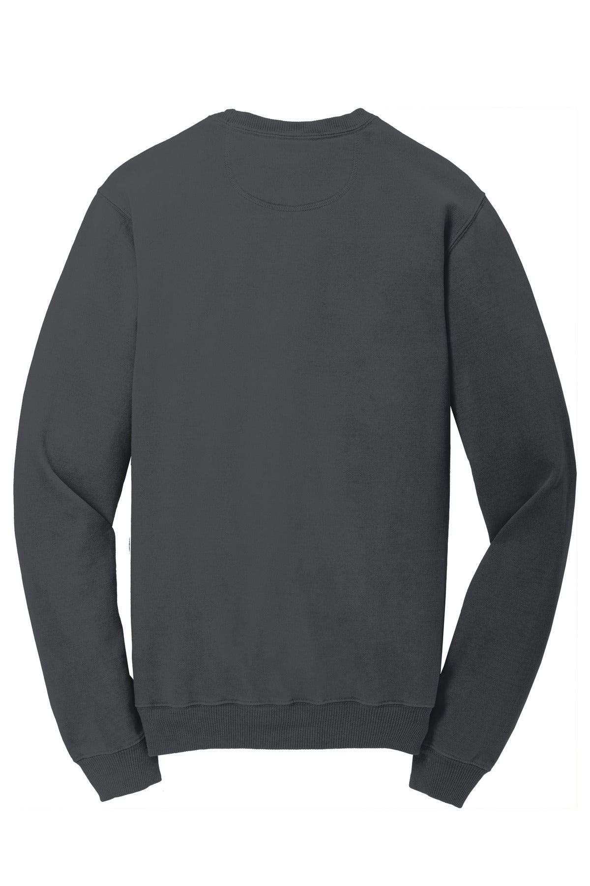 Port & Company Beach Wash Garment-Dyed Crewneck Sweatshirt PC098 Coal