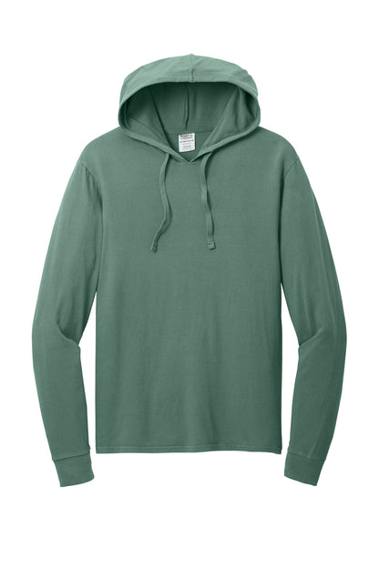 Custom Embroidered Port & Co T-Shirts  in Nordic Green