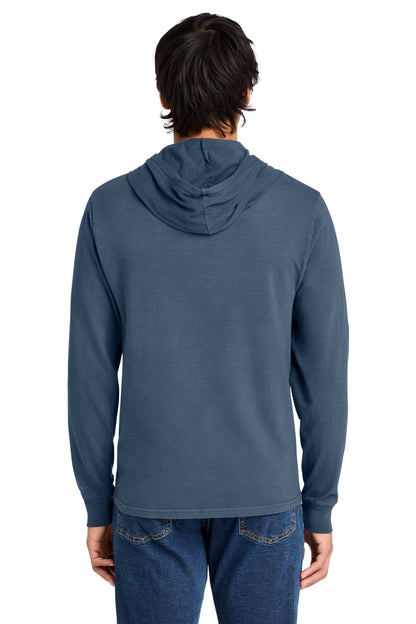 Custom Embroidered Port & Co T-Shirts  in Denim Blue