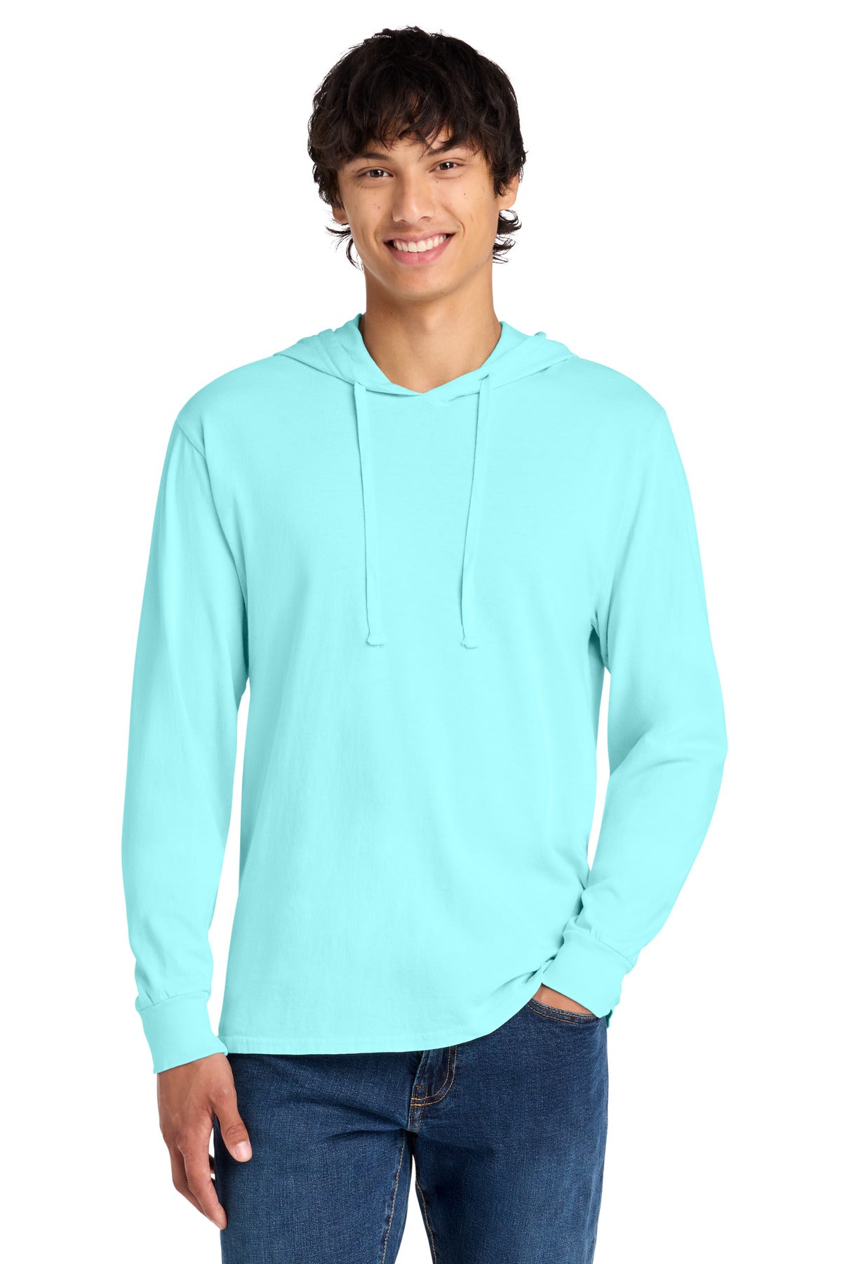 Custom Embroidered Port & Co T-Shirts  in Glacier