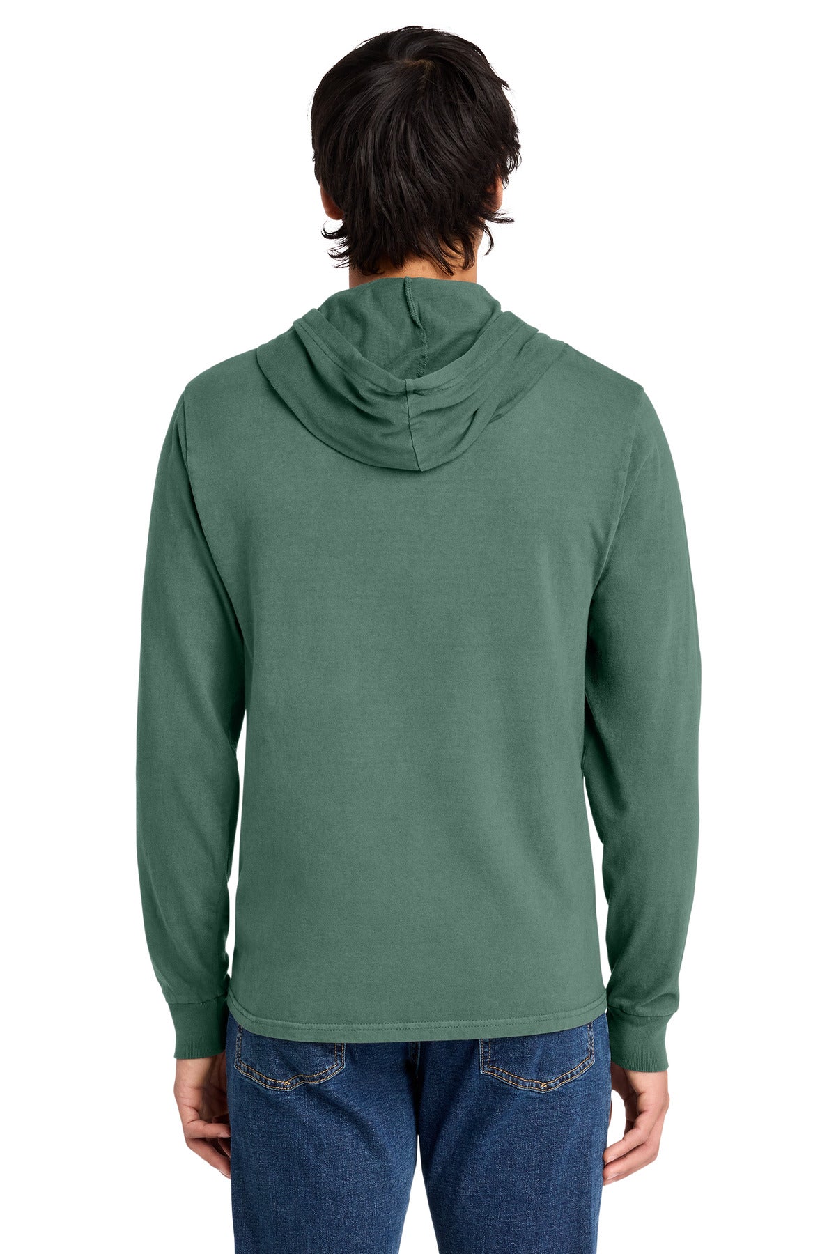 Custom Embroidered Port & Co T-Shirts  in Nordic Green