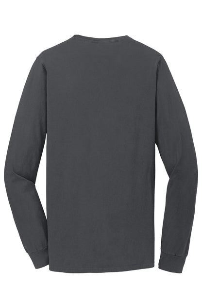 Custom Embroidered Port & Co T-Shirts  in Coal