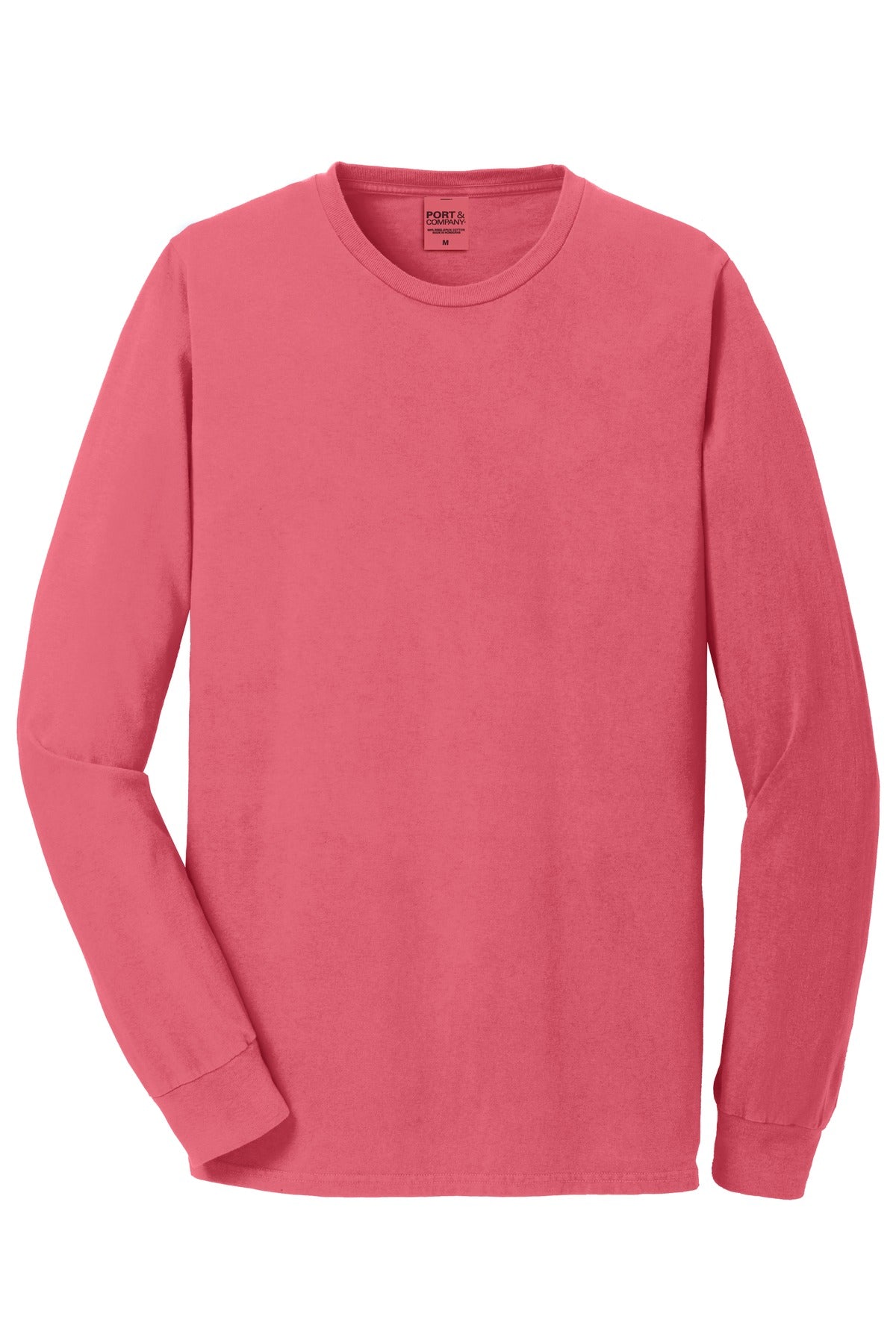 Custom Embroidered Port & Co T-Shirts  in Fruit Punch