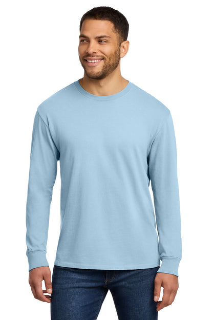 Custom Embroidered Port & Co T-Shirts  in Glacier