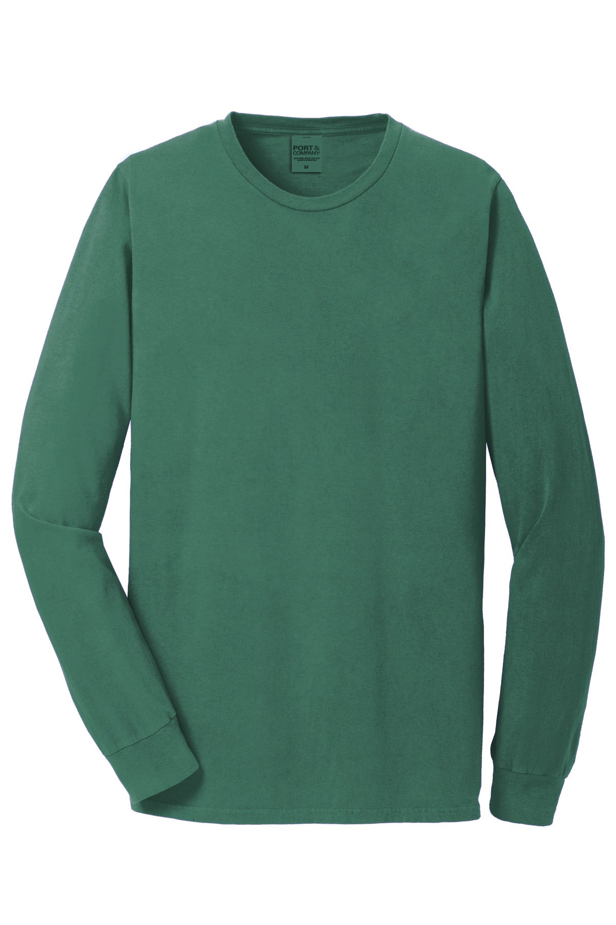 Custom Embroidered Port & Co T-Shirts  in Nordic Green