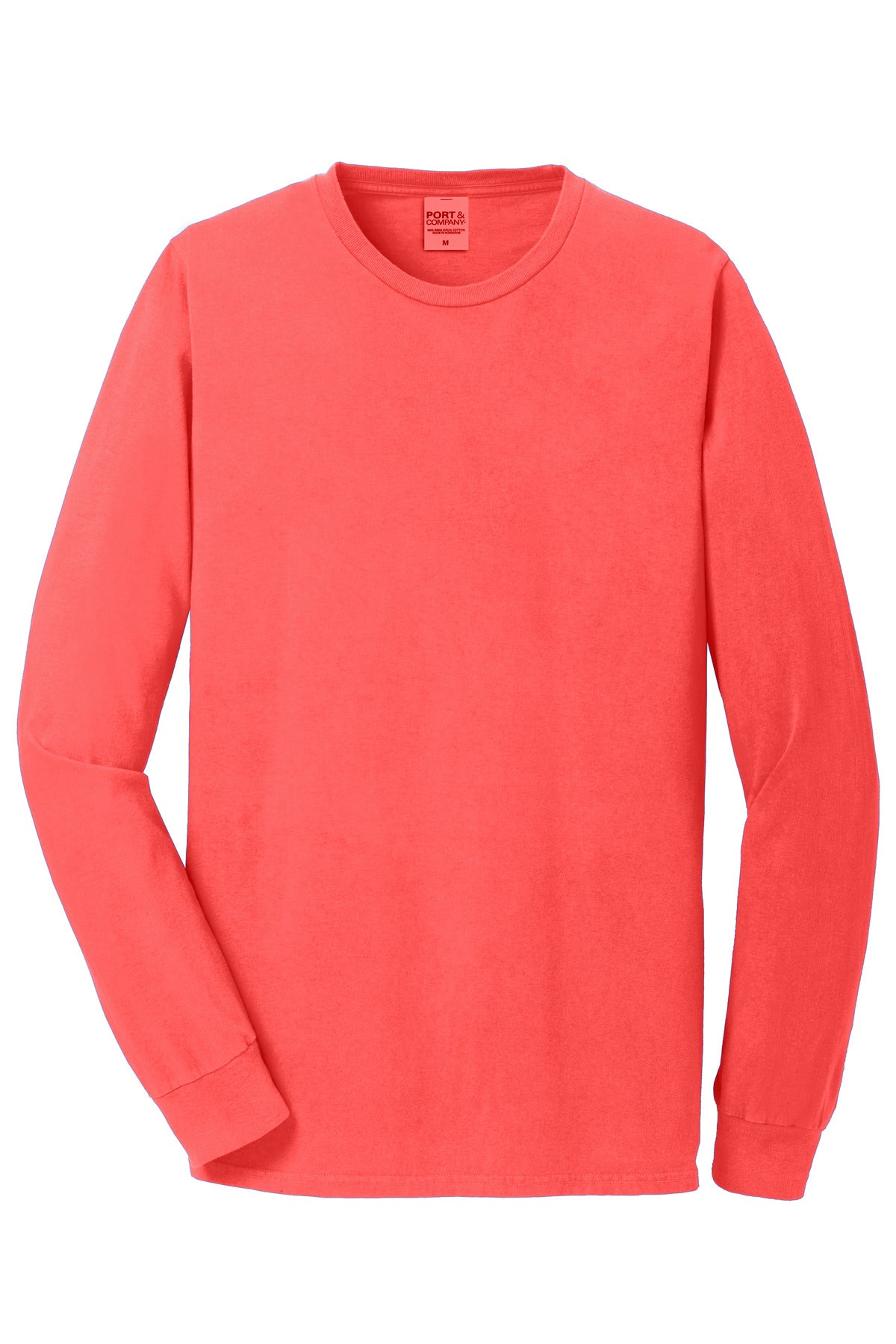 Custom Embroidered Port & Co T-Shirts  in Poppy