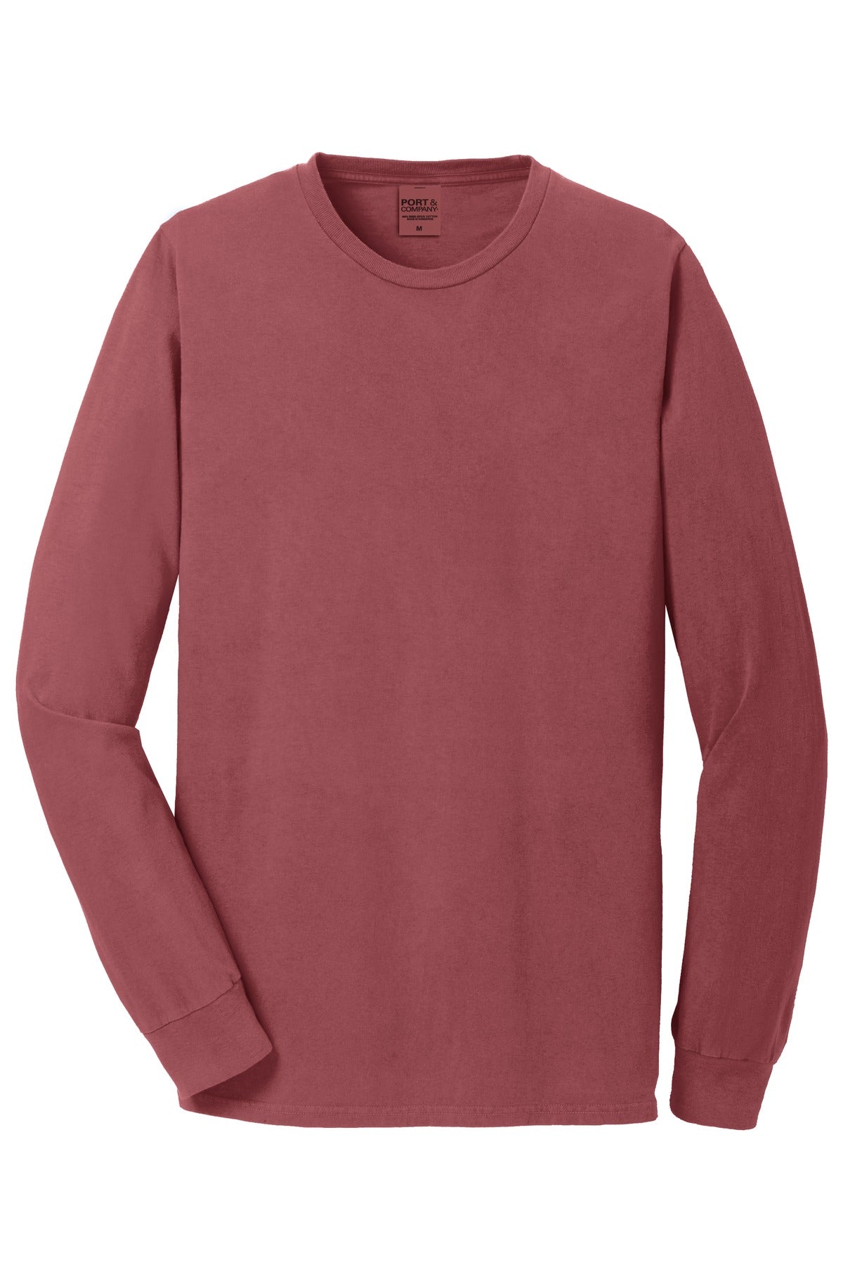 Custom Embroidered Port & Co T-Shirts  in Red Rock