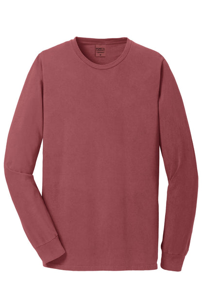 Custom Embroidered Port & Co T-Shirts  in Red Rock