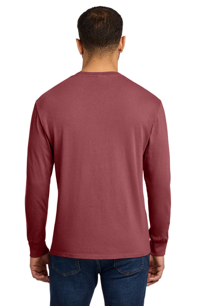Custom Embroidered Port & Co T-Shirts  in Red Rock