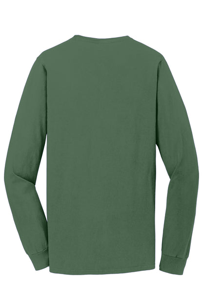 Custom Embroidered Port & Co T-Shirts  in Safari