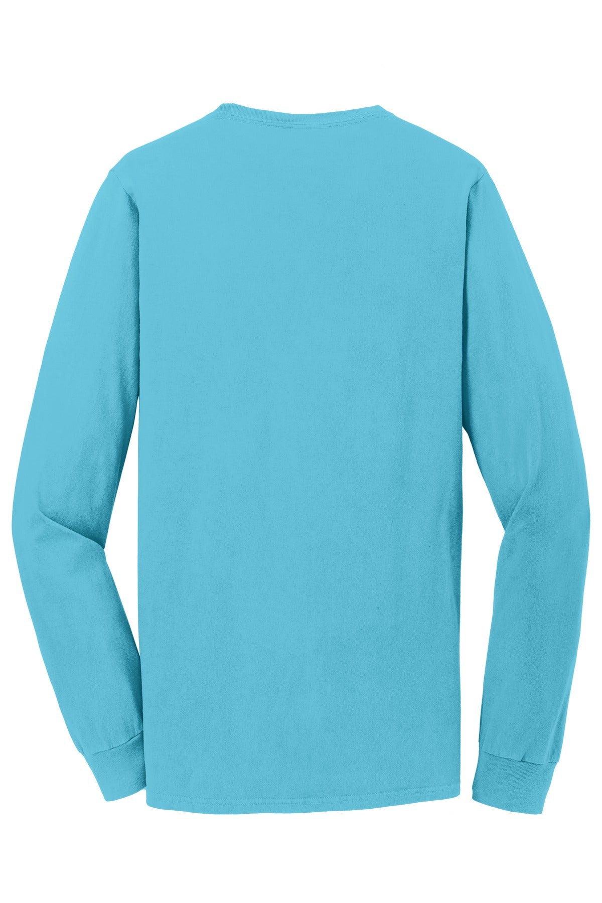 Custom Embroidered Port & Co T-Shirts  in Tidal Wave