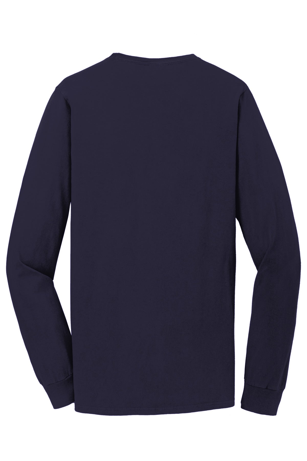 Custom Embroidered Port & Co T-Shirts  in True Navy
