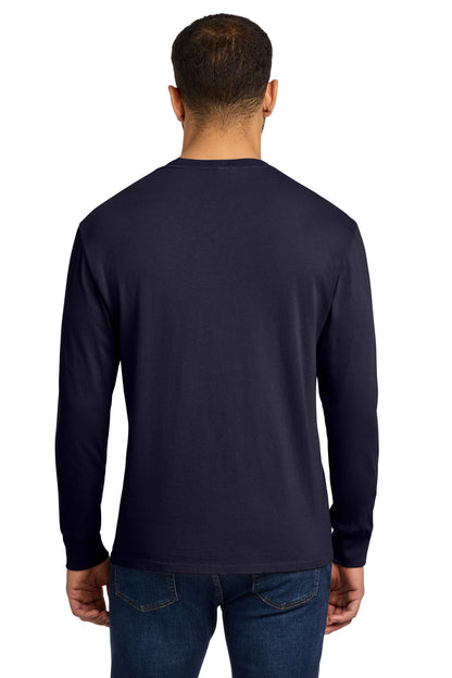 Custom Embroidered Port & Co T-Shirts  in True Navy