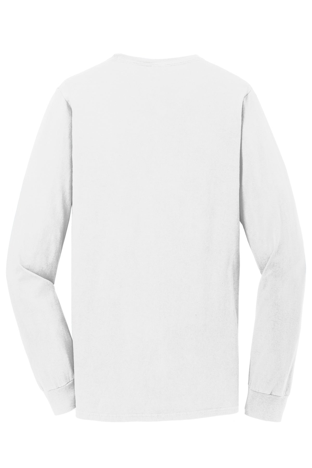 Custom Embroidered Port & Co T-Shirts  in White