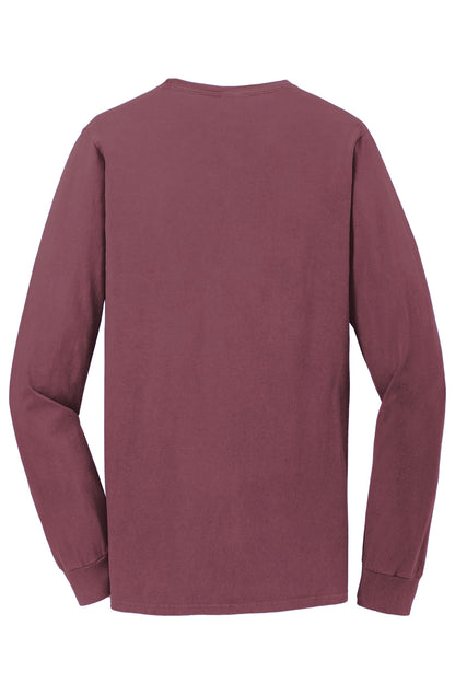 Custom Embroidered Port & Co T-Shirts  in Wineberry